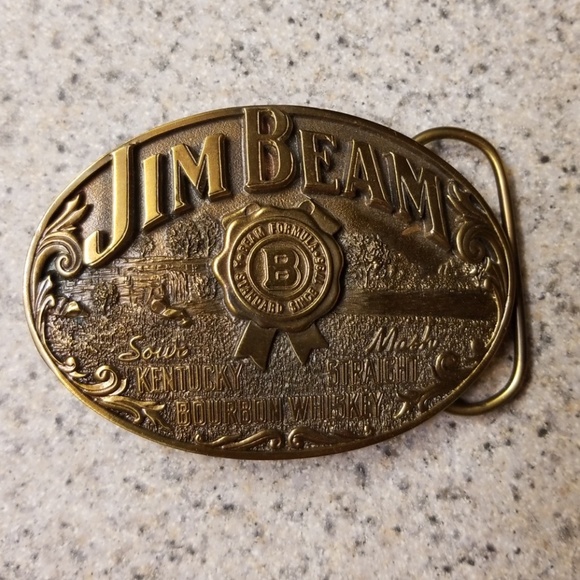 jim beam belt buckle